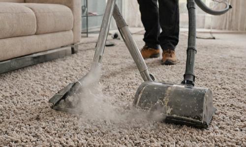 Professional carpet deep cleaning service